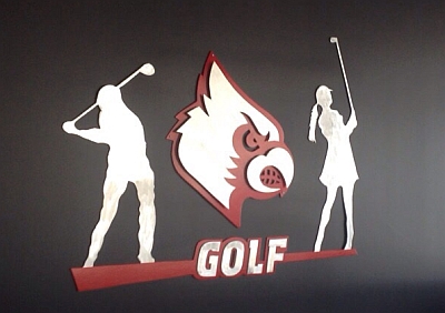 Louisville golf, golf louisville, university of louiville golf team, viscardi designs,  