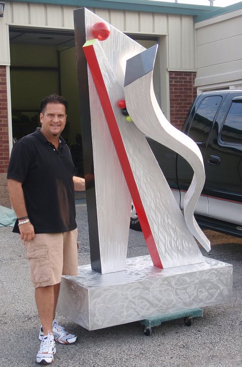 outdoor sculpture in brushed aluminum outdoor sculpture as well as contemporary metal outdoor sculptures