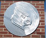 university of louisville logo art sculpture