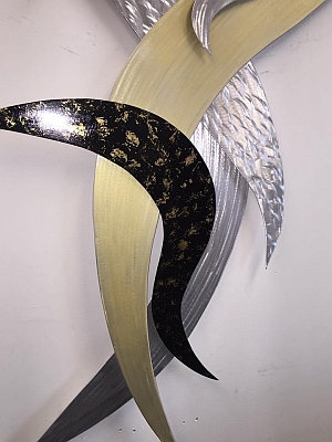 wall art, metal wall art, wall sculpture, viscardi designs, tony viscardi, large wall art, abstract art, contemporary wall art, 